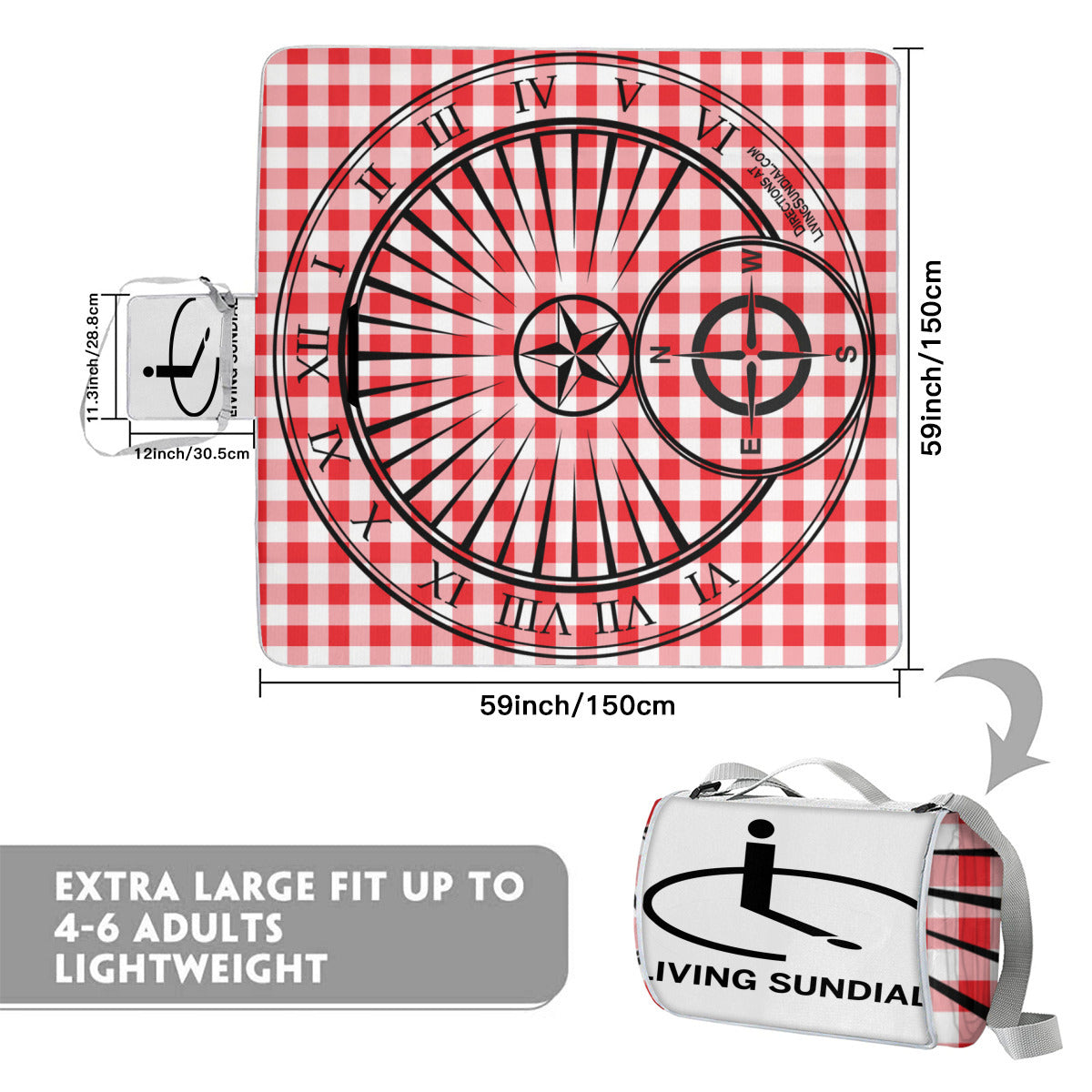 Square Picnic Mat - Picnic