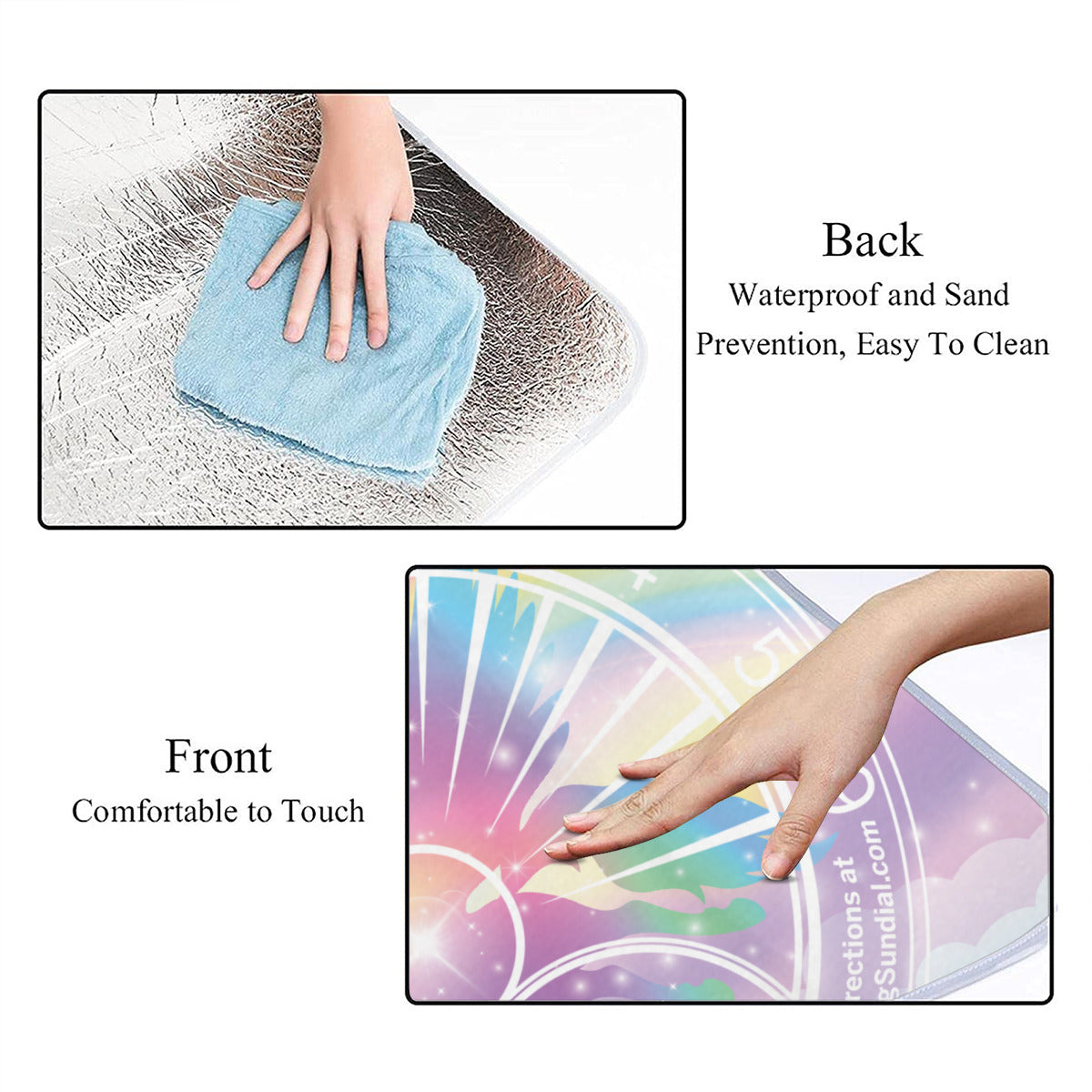 Square Picnic Mat - Unicorn
