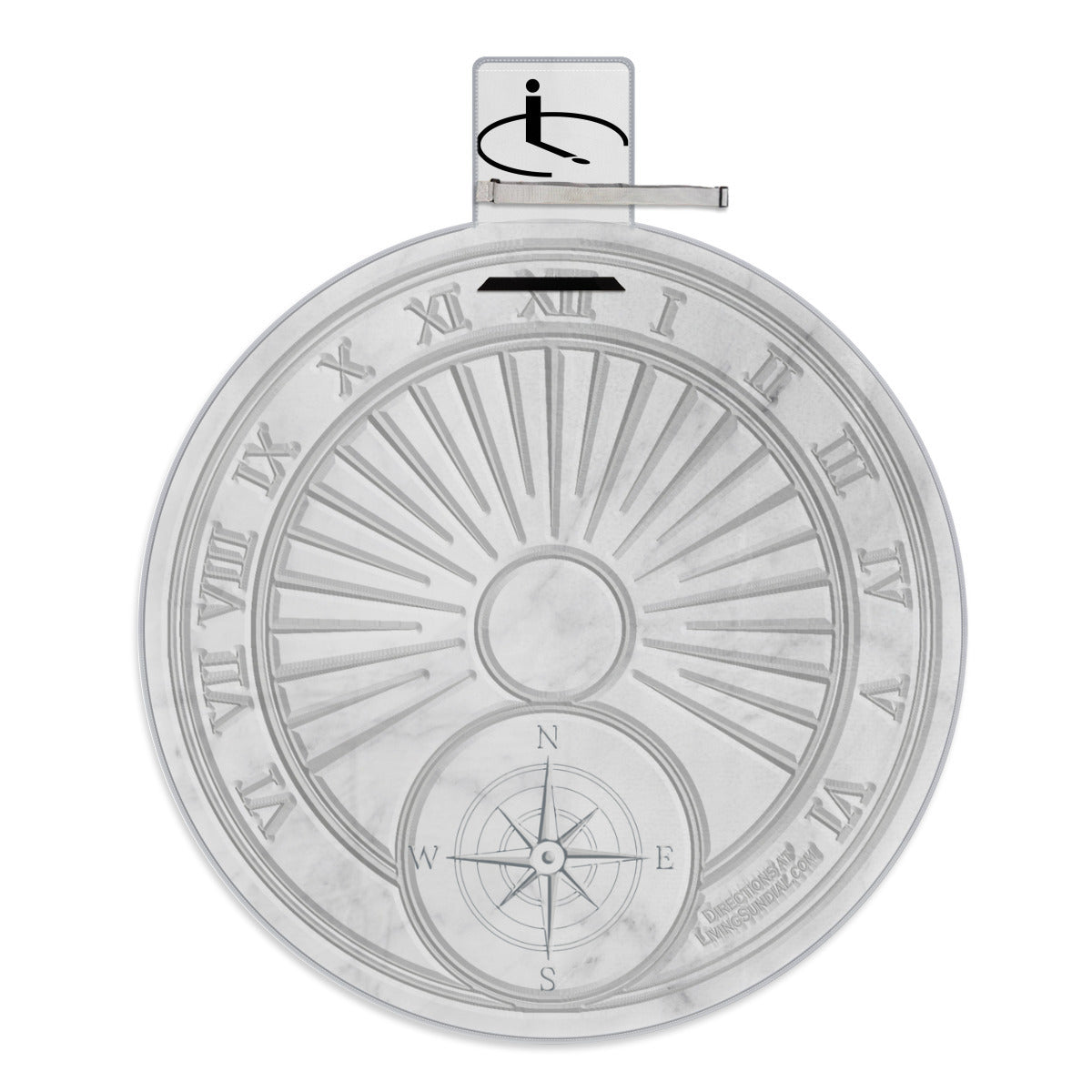 Round Picnic Mat - Marble